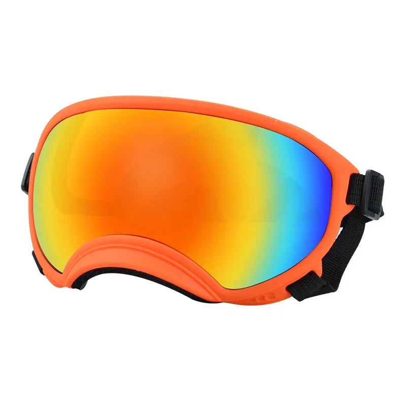 Adjustable Dog Goggles - Protective Sunglasses for Small, Medium, and Large Dogs, Ideal for Outdoor Activities and Eye Protection