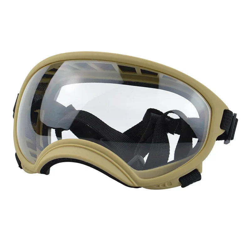 Adjustable Dog Goggles - Protective Sunglasses for Small, Medium, and Large Dogs, Ideal for Outdoor Activities and Eye Protection