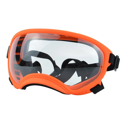Adjustable Dog Goggles - Protective Sunglasses for Small, Medium, and Large Dogs, Ideal for Outdoor Activities and Eye Protection