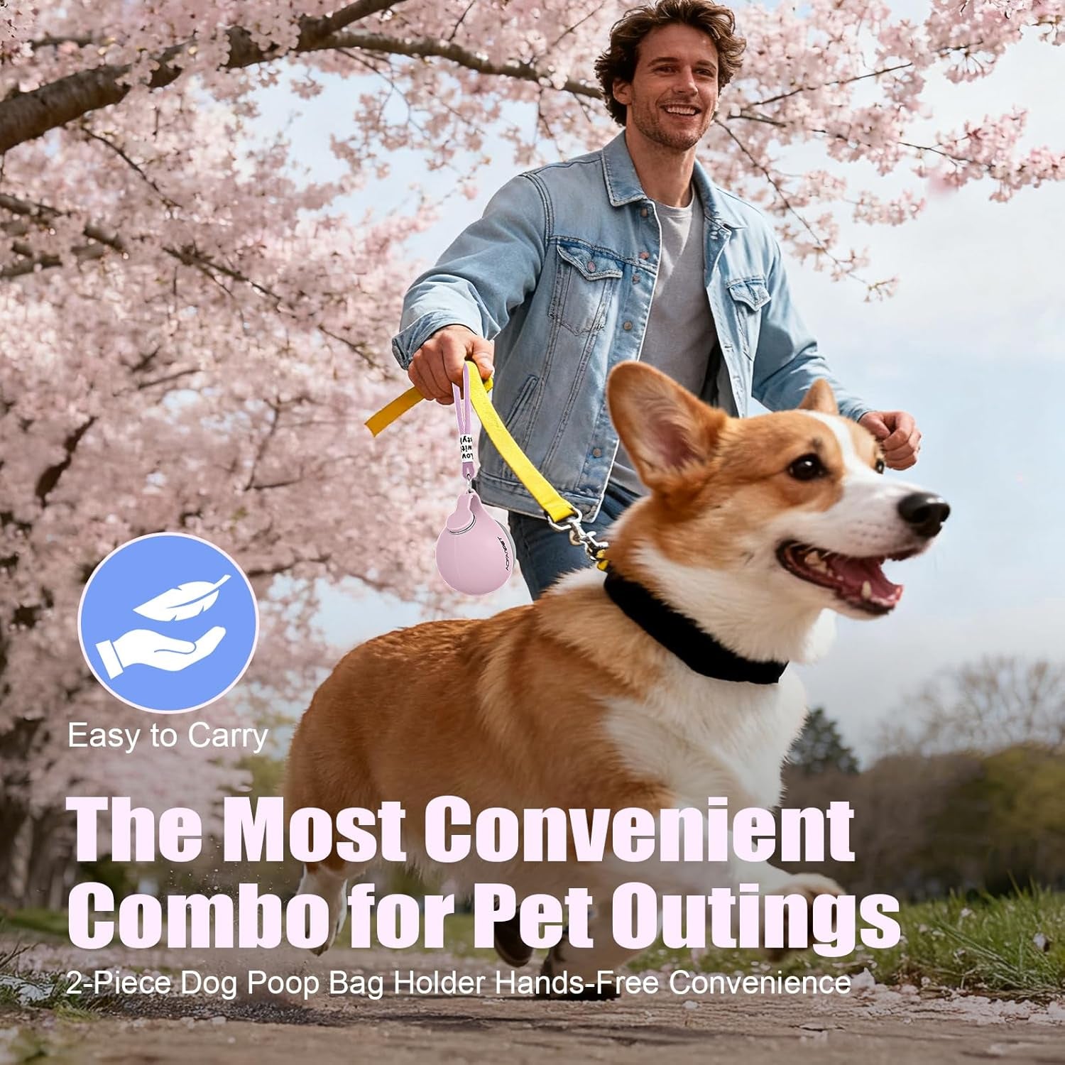Stainless Steel Portable Dog Water Bottle with Bowl - 10 Oz No-Spill Travel Dispenser for Small Dogs, Ideal for Walking and Hiking