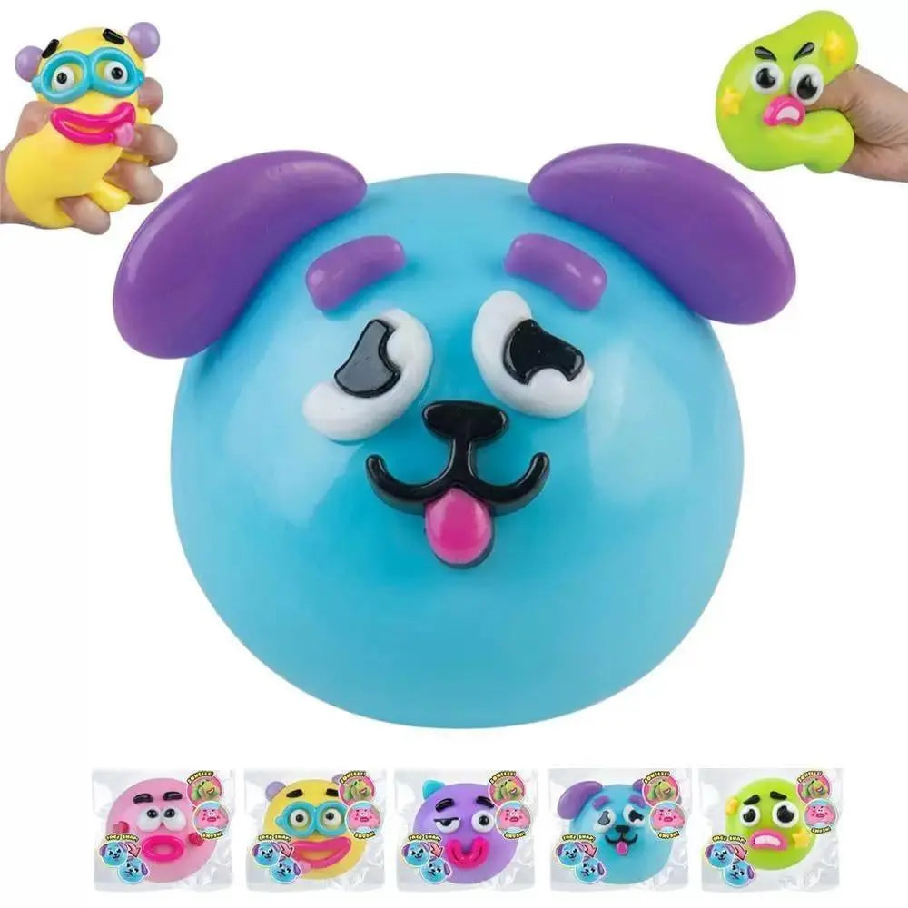 Smushers Face-Swapping Dog Squishy: A Slow-Rebound Stress Relief Toy