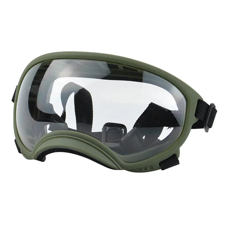 Adjustable Dog Goggles - Protective Sunglasses for Small, Medium, and Large Dogs, Ideal for Outdoor Activities and Eye Protection