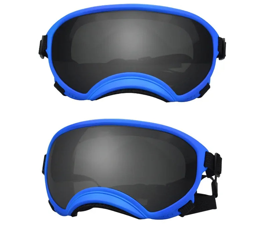 Adjustable Dog Goggles - Protective Sunglasses for Small, Medium, and Large Dogs, Ideal for Outdoor Activities and Eye Protection