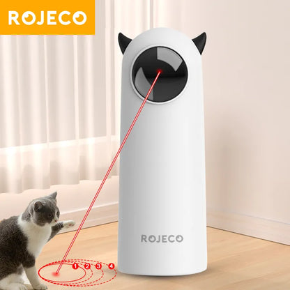 Interactive Smart LED Laser Cat Toy - Automatic Handheld Electronic Teaser for Indoor Pets