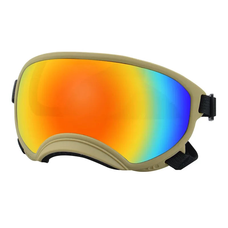 Adjustable Dog Goggles - Protective Sunglasses for Small, Medium, and Large Dogs, Ideal for Outdoor Activities and Eye Protection