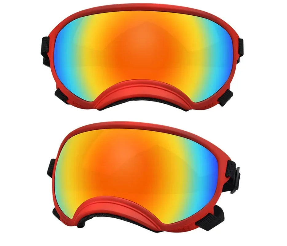 Adjustable Dog Goggles - Protective Sunglasses for Small, Medium, and Large Dogs, Ideal for Outdoor Activities and Eye Protection